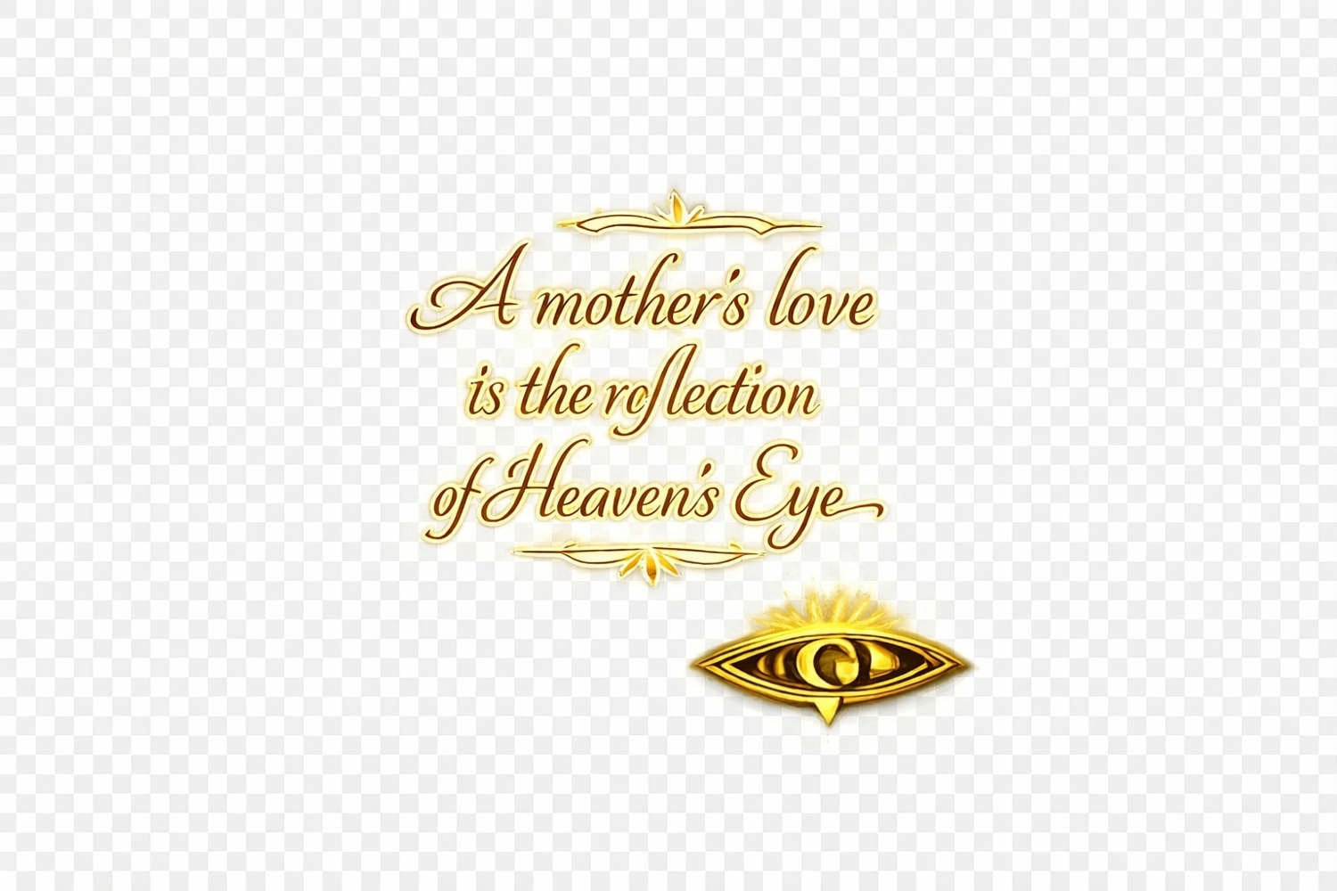 The perfect Mother's Day gift, White glossy mug. With a touch of Heaven's Eye Artworks